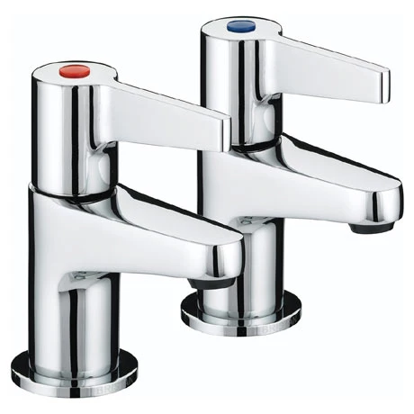 Bristan - Design Utility Lever Basin Taps - Chrome - DUL-1/2-C 3 Bristan - Design Utility Lever Basin Taps - Chrome - DUL-1/2-C