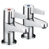 Bristan - Design Utility Lever 3/4 Bath Taps - Chrome - DUL-3/4-C -Bathroom Taps Shop Design Bath P