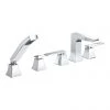 Bristan - Ebony 5 Hole Bath Shower Mixer - Chrome - EBY-5HBSM-C 2 Bristan - Ebony 5 Hole Bath Shower Mixer - Chrome - EBY-5HBSM-C -Bathroom Taps Shop EBY 5HBSM C PN