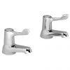 Franke Optima Adriatic F1329 Basin Taps with 3" Levers -Bathroom Taps Shop F1329 P