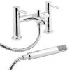 Nuie Series 2 Bath Shower Mixer with Shower Kit - FJ314 -Bathroom Taps Shop FJ314 np