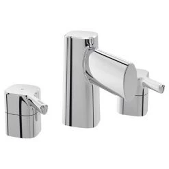Bristan Flute 3 Hole Bath Filler