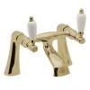 Deva Georgian Bath Filler - Gold 2 Deva Georgian Bath Filler - Gold -Bathroom Taps Shop GE08501 PN