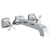 Bristan Glorious Wall Mounted Basin Mixer -Bathroom Taps Shop GLR WMBAS C PN