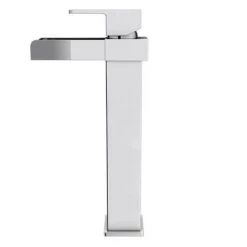 Monza Waterfall High Rise Mono Basin Mixer Tap -Bathroom Taps Shop HIG001 D2 460