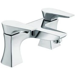 Bristan - Hourglass Contemporary Bath Filler - Chrome - HOU-BF-C