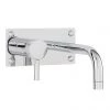 Hudson Reed Tec Single Lever Wall Mounted Bath/Basin Filler - Chrome - PN328 -Bathroom Taps Shop Hudson Reed Tec Single Lever Wall Mounted Bath Basin Filler Chrome PN328 n p