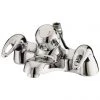 Bristan Java Thermostatic Contemporary Bath Filler with Shower - Chrome - J-THBSMVO-C -Bathroom Taps Shop Java Filler Shower P