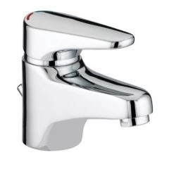 Bristan - Jute Basin Mixer with Eco Click - Chrome - JU-EBAS-C