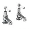 Burlington Kensington - Chrome Basin Taps 3" - KE1 -Bathroom Taps Shop KE1 p