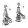 Burlington Kensington Regent - Chrome Basin Taps 3" - KER1 -Bathroom Taps Shop KER1 P