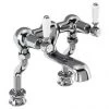 Burlington Kensington Regent - Chrome Deck Mounted Bath Filler - KER23 -Bathroom Taps Shop KER23 p
