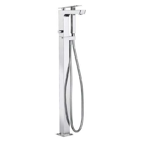 Crosswater Zero 3 Floor Mounted Freestanding Bath Shower Mixer - ZR03_415FC 3 Crosswater Zero 3 Floor Mounted Freestanding Bath Shower Mixer - ZR03_415FC