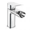 Luna Waterfall Mono Basin Mixer Chrome -Bathroom Taps Shop Luna Waterfall Mono Basin Mixer n p