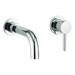 Crosswater - Fusion Wall Mounted 2 Hole Set Basin Mixer - MBFU120W