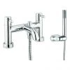 Crosswater - Fusion Dual Lever Bath Shower Mixer with Kit - MBFU422D 2 Crosswater - Fusion Dual Lever Bath Shower Mixer with Kit - MBFU422D -Bathroom Taps Shop MBFU422D P