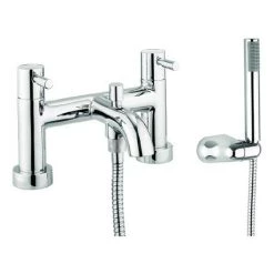 Crosswater - Fusion Dual Lever Bath Shower Mixer with Kit - MBFU422D