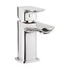 Crosswater Serene Mini Monobloc Basin Mixer + Waste - MBSN114P+ -Bathroom Taps Shop MBSN114P P1