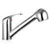 Modern Mono Kitchen Tap with Pull Out Rinser - Chrome -Bathroom Taps Shop MODKTPR p