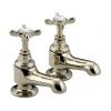 Bristan 1901 Traditional Bath Pillar Taps - Gold Plated - N-3/4-G-CD -Bathroom Taps Shop N 34 G CD PN