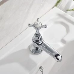 Bristan 1901 Traditional Vanity Basin Taps - Chrome Plated - N-VAN-C-CD -Bathroom Taps Shop N VAN C CD.ai2 460