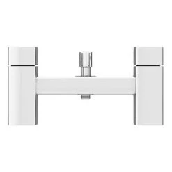 Neo Minimalist Bath Shower Mixer with Shower Kit - Chrome -Bathroom Taps Shop NEO002 n d3a 460