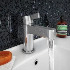 Nova Mono Basin Mixer Tap -Bathroom Taps Shop NV001 d3 460