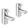 Neo Minimalist Bath Pillar Taps - Chrome -Bathroom Taps Shop Neo Minimalist Bath Pillar Taps Chrome n p
