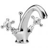 Old London - Chrome Edwardian Mono Basin Mixer with Pop-Up Waste - LDN315 -Bathroom Taps Shop Old London LDN315 P