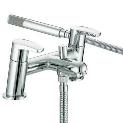 Bristan - Orta Bath Shower Mixer - Chrome - OR-BSM-C
