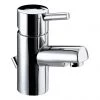 Bristan - Prism Contemporary Basin Mixer with Pop-up Waste - Chrome - PM-BAS-C -Bathroom Taps Shop PM BAS C PN
