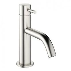 Crosswater MPRO Monobloc Basin Mixer - Brushed Stainless Steel - PRO110DNV