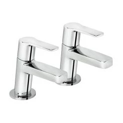 Bristan - Pisa Basin Taps - Chrome - PS2-1/2-C