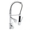 Monda Kitchen Tap with Riser and Pan Filler -Bathroom Taps Shop Premier Side Action Kitchen Tap with Rinser Pan Filler KC311 p