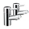 Bristan - Prism Contemporary Basin Taps - Chrome - PM-1/2-C -Bathroom Taps Shop Prism Basin P