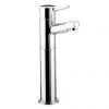 Bristan - Prism Contemporary Tall Basin Mixer (no waste) - Chrome - PM-TBAS-C -Bathroom Taps Shop Prism Tall Basin P