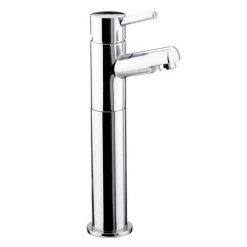 Bristan - Prism Contemporary Tall Basin Mixer (no waste) - Chrome - PM-TBAS-C