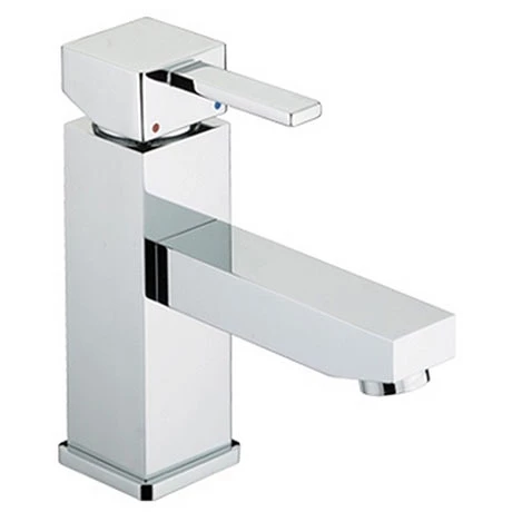 Bristan - Quadrato Basin Mixer with Eco-Click (no waste) - Chrome - QD-EBASNW-C 3 Bristan - Quadrato Basin Mixer with Eco-Click (no waste) - Chrome - QD-EBASNW-C