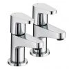 Bristan Quest Contemporary Basin Taps - Chrome - QST-1/2-C -Bathroom Taps Shop QST 12 C p