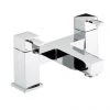 Bristan - Quadrato Bath Filler - Chrome - QD-BF-C -Bathroom Taps Shop Quadrato Bath Filler P