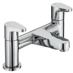 Bristan - Quest Contemporary Bath Filler - Chrome - QST-BF-C