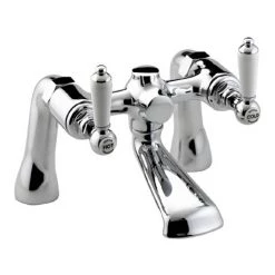 Bristan Renaissance Traditional Bath Filler - Chrome Plated - RS2-BF-C