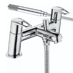 Bristan - Smile Contemporary Bath Shower Mixer - Chrome - SM-BSM-C