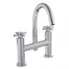 Hudson Reed - Tec Crosshead Bath Filler with swivel spout - TEX353 -Bathroom Taps Shop TEX353 P
