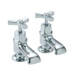 Heritage - Gracechurch Bath Pillar Taps - TGRDC01