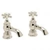 Heritage - Hartlebury Bath Pillar Taps - Vintage Gold - THRG01 -Bathroom Taps Shop THRG01 PN