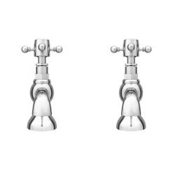 Chatsworth 1928 Traditional Crosshead Pillar Basin Taps -Bathroom Taps Shop TRAD01D d4 460