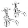 Chatsworth 1928 Traditional Crosshead Pillar Basin Taps -Bathroom Taps Shop TRAD01D p
