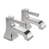 Heritage Somersby Basin Pillar Taps - TSBC00 -Bathroom Taps Shop TSBC00 PN