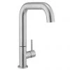 Crosswater - Cucina Tube Side Lever Kitchen Mixer - Stainless Steel - TU713DS -Bathroom Taps Shop TU713DS P